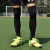 One Size Adult Long Soccer Socks: Black
